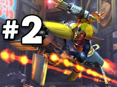 Jak II - Let's Play Walkthrough - Part 2 - Stealing the Baron's Banner!