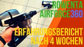 Rowenta Airforce 360 - Erfahrungsbericht - Deutsch