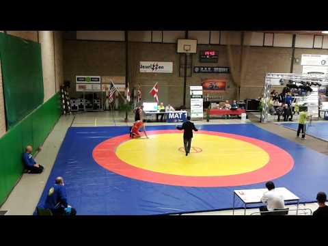 ROUND 2, Grigory Stepanov, Wrestling Grenslandtoernooi Netherlands 2014