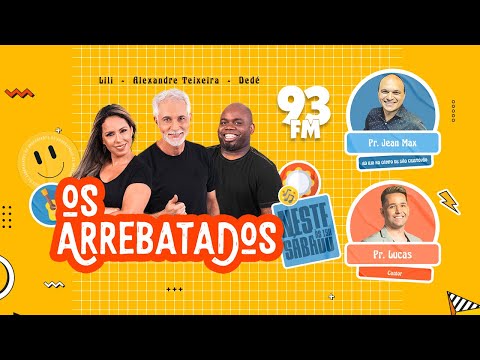 Os Arrebatados recebem o Pr. Lucas e o Pr. Jean Max