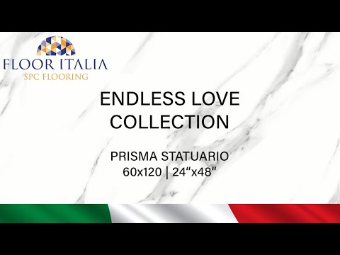 Gresie si faianta imitatie marmura, Prisma Statuario. Marble look porcelain tile floor.