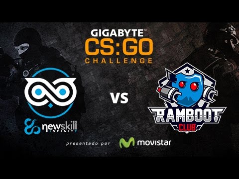 Newskill Infinity vs Ramboot Club - GRUPO A - Día 1 - GIGABYTE CSGO Challenge