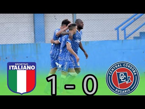 Primera C : SPORTIVO ITALIANO 1 - 0 CENTRAL CÓRDOBA DE ROSARIO | (El Gol)