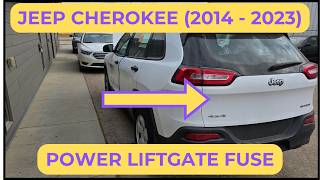 Jeep Cherokee - POWER LIFTGATE FUSE LOCATION (2014 - 2023)