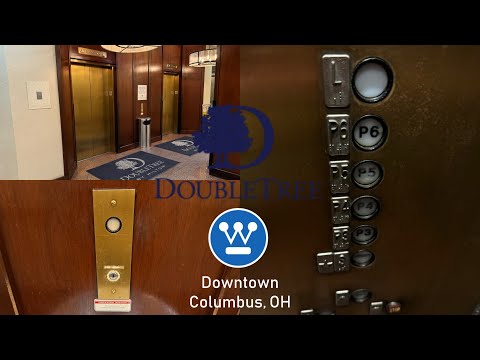 STILL OG! 1984 Westinghouse Traction Elevators - DoubleTree Suites Garage - Downtown Columbus, OH