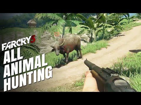ALL ANIMAL HUNTING FAR CRY 3