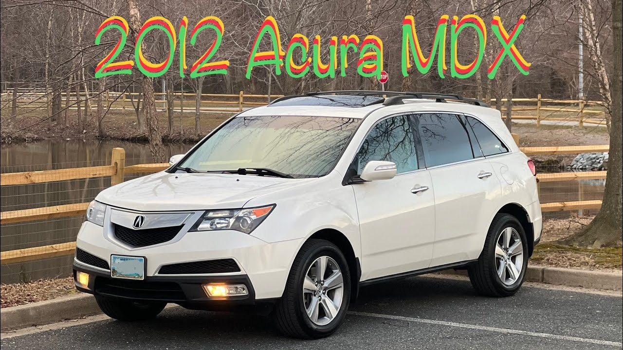 2012 Acura MDX Tech PKG SH-AWD Startup, Walkaround ...