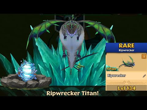 Ripwrecker Max Level 134 Titan Mode - Dragons:Rise of Berk