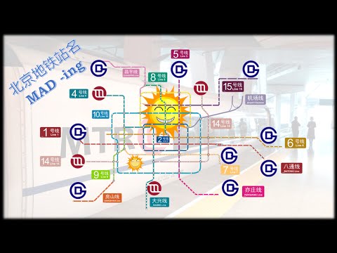 【The song of Beijing Subway】Station names are crazy!