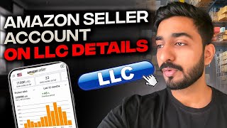 How To Create Amazon Seller Account On LLC Details | Amazon Business Account