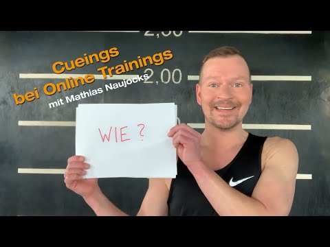 Cueings bei Fitness Videos mit Mathias Naujocks