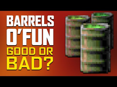 Exploring Doom 2's Barrels O'Fun