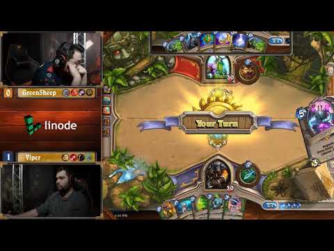 HCT Philadelphia: GreenSheep vs Viper - Hearthstone Tour Stop 2018 | Day 2 Playoffs Ro16