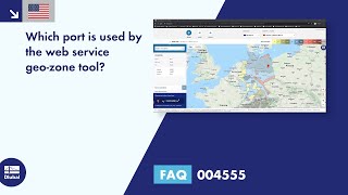 FAQ 004555 | Which port is used by the web service of Geo-Zone Tool?
