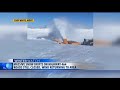 Snow plow gets stuck in Montana