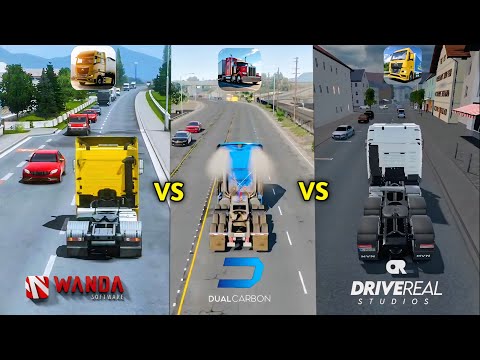 🚚Truckers of Europe 3 v Truck Simulator Big Rigs v Driver Real Truck Simulator - Mega Comparison