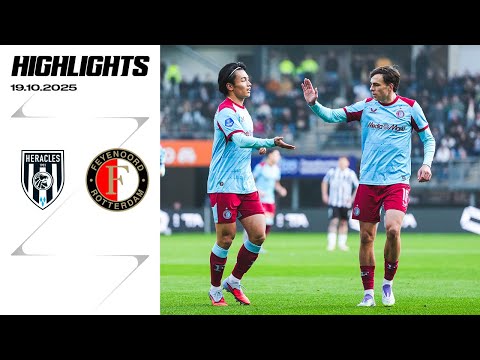 SEVEN-GOAL SUNDAY 😎 | Highlights Heracles Almelo - Feyenoord | Eredivisie 2025-2026