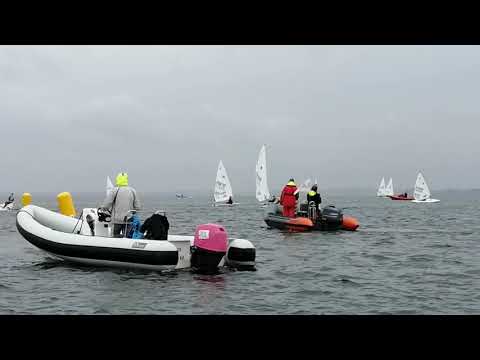 German Championship Laser Radial medal race 2019