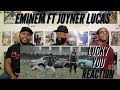 Eminem ft Joyner Lucas Lucky You Reaction Eminem ft Joyner Lucas Lucky You Reaction