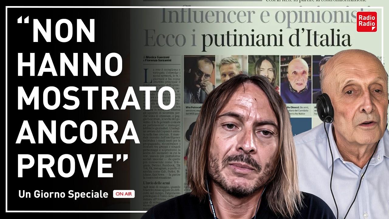 "RICORDATE LA "LISTA DEI PUTINIANI"? IL MIO AVVOCATO STA ANCORA ASPETTANDO..." | Bianchi e Dinucci