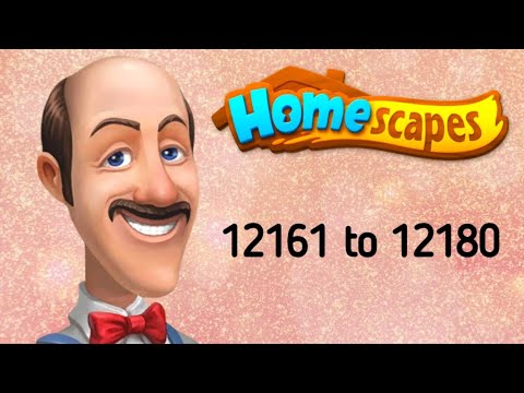 Homescapes || level 12161 to 12180