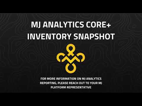 Mj Platform Analytics Inventory Snapshot Report