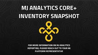 MJ Platform Analytics | Inventory Snapshot Report