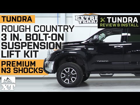 2007-2020 Tundra Rough Country 3" Bolt On Suspension Lift Kit w/ Premium N3 Shocks Review & Install