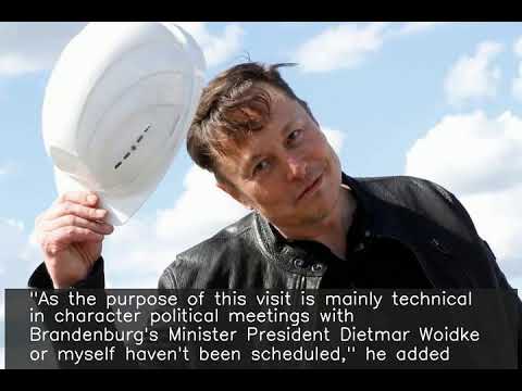 Elon Musk to visit Tesla's Gigafactory in Berlin: German minister