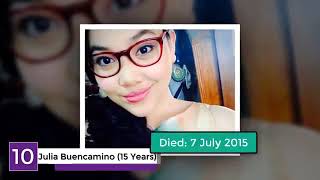 10 Young Filipino Celebrities Who Passed Away Too Early | mTube
