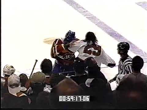 Terry Ryan vs Frank Bialowas AHL Oct 28/98