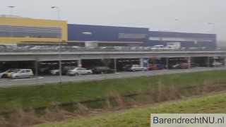 preview picture of video '[JF] [HD] Verkeerssituatie eerste wekelijkse koopzondag IKEA Barendrecht (30-11-2014)'