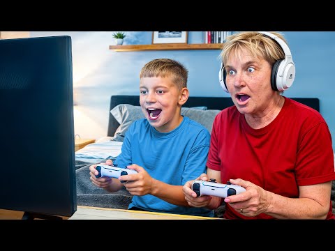 UČIM BAKU IGRATI IGRICE