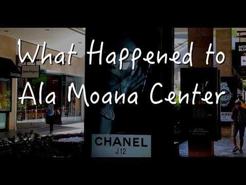 Caminhada no Centro Comercial Ala Moana