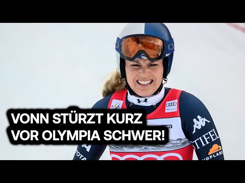 Schock vor Olympia! Lindsey Vonn stürzt in der Abfahrt von Crans Montana schwer | Ski-Weltcup 25/26