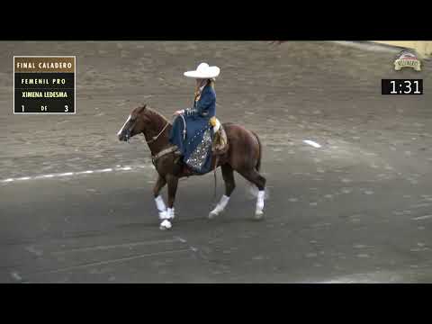 Campeona Caladero Femenil Profesional Ximena Ledezma y Mazano 56 pts