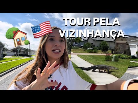 WHAT'S IT LIKE TO LIVE IN ORLANDO? TOUR OF A RESIDENTIAL NEIGHBORHOOD 🏡 🇺🇸