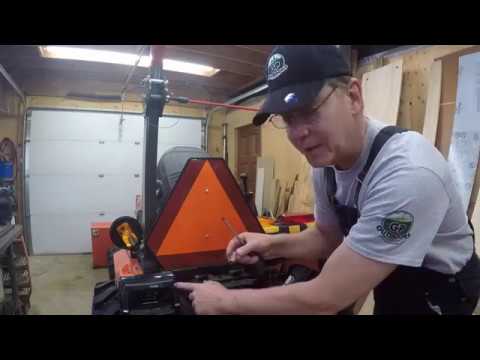 #113 Kubota B2601 Compact Tractor Hazard Light Repair And A Majestic Sighting!