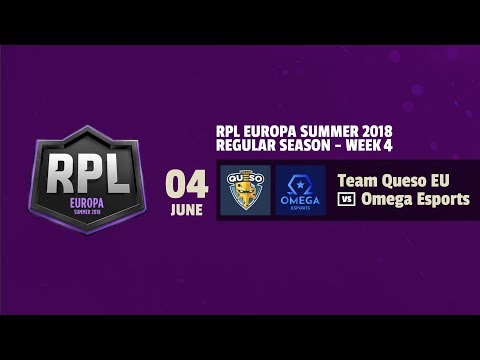 TEAM QUESO EU VS OMEGA ESPORTS - RPL EUROPA SUMMER 2018 - JORNADA 4| CLASH ROYALE | REVOL AIMAR |