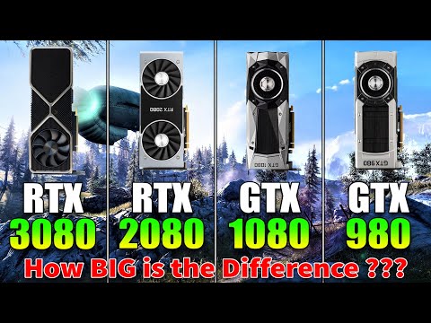 RTX 3080 vs RTX 2080 vs GTX 1080 vs GTX 980 | PC Gameplay Tested