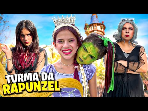 RAPUNZEL*we became Rapunzel's gang for 24 hours - Jéssica Sousa version