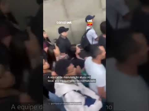 Vídeo mostra superlotação na Estação Guaianases após falha na Linha 11-Coral