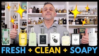 Top 20 Clean And Soapy Fragrances | Fresh, Clean, Soapy Fragrances (Once More No Hat)