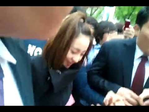[FANCAM1] PR Director Sandara Park at Yonsei University