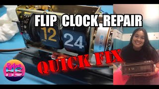Flip Clock Repair - Quick Fix