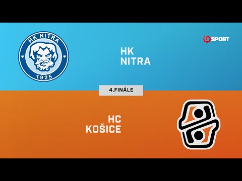 Finále play-off: HK Nitra - HC Košice 2:3, stav série: 1:3
