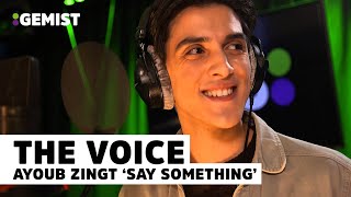 Download lagu Ayoub Maach - Say Something | The Voice Of Holland 2020 mp3