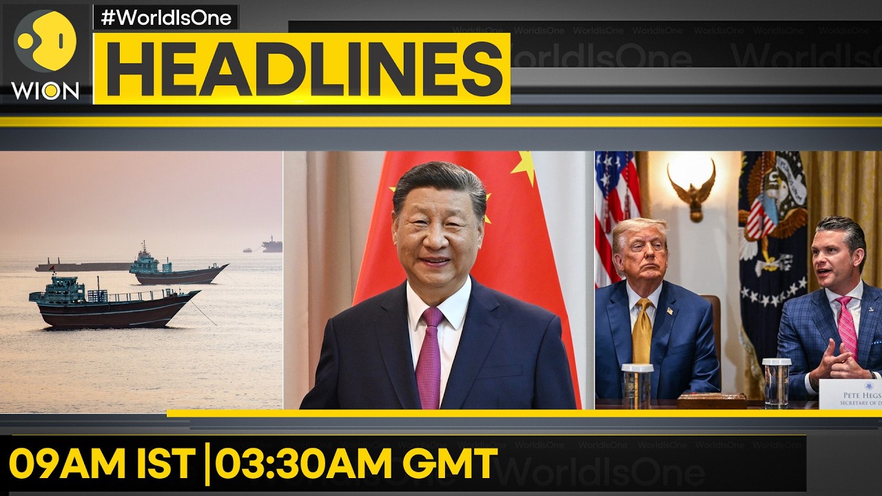 US Gives Iran Deadline Over Hormuz | Russia Strikes Kyiv With Missiles | WION Headlines