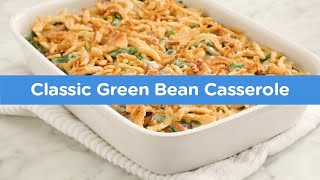 Kroger How to Make a Classic Green Bean Casserole