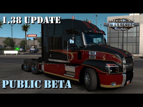 American Truck Simulator - 1.38 PUBLIC BETA